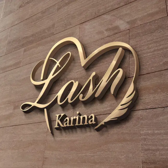 Logo for Lash Karina eyelash studio