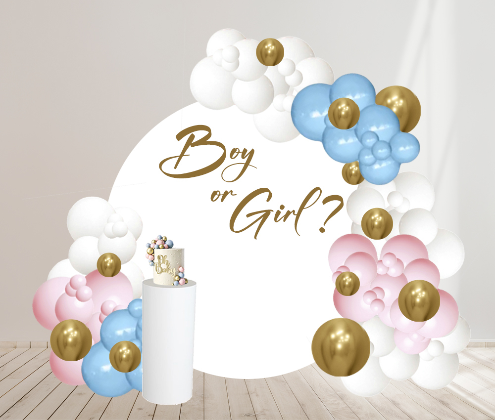 Фотозона на Gender party