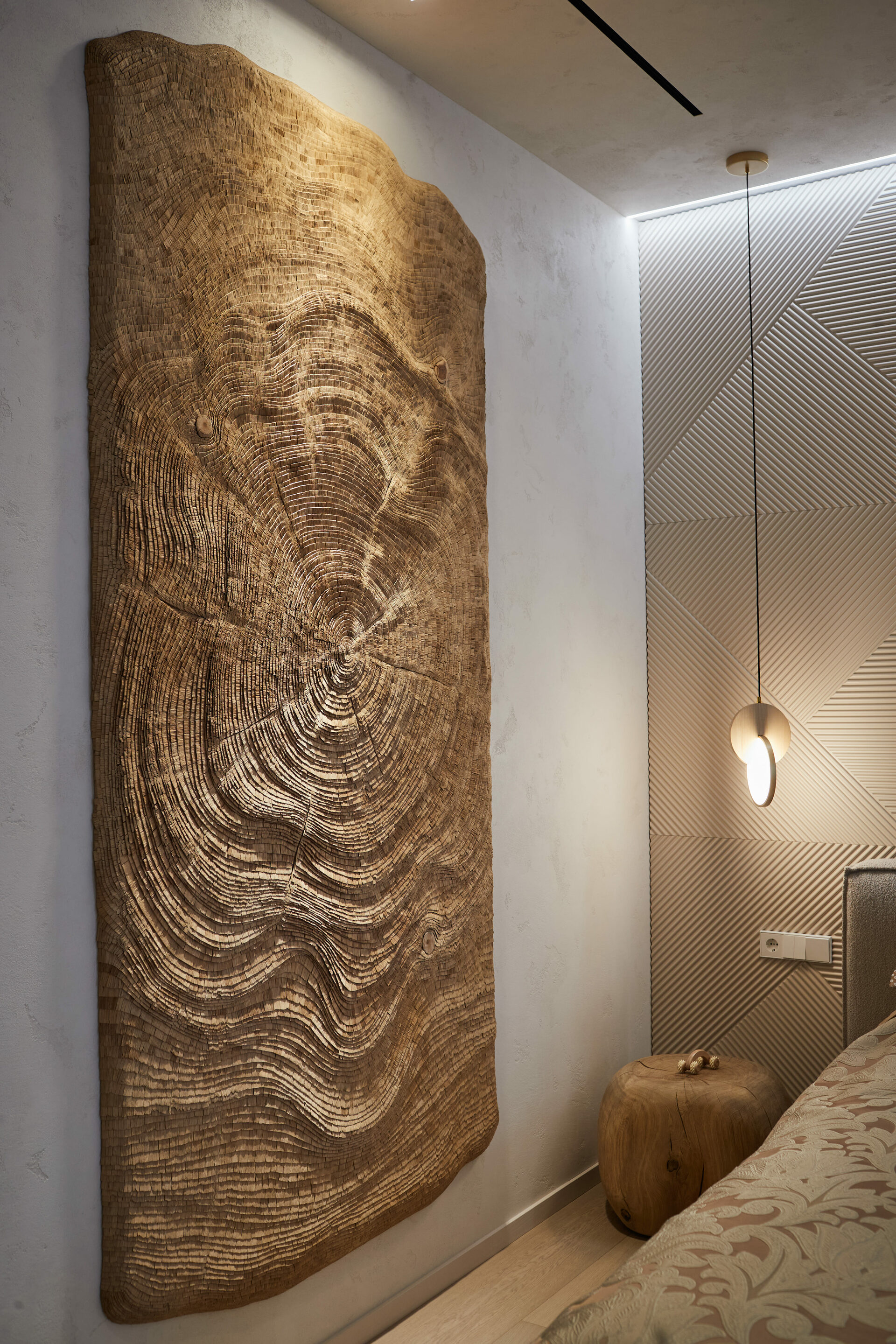 Wooden Artwork Dandelion by Tor Design