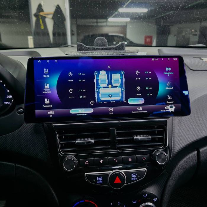 Hyundai Solaris — Магнитола в стиле BMW