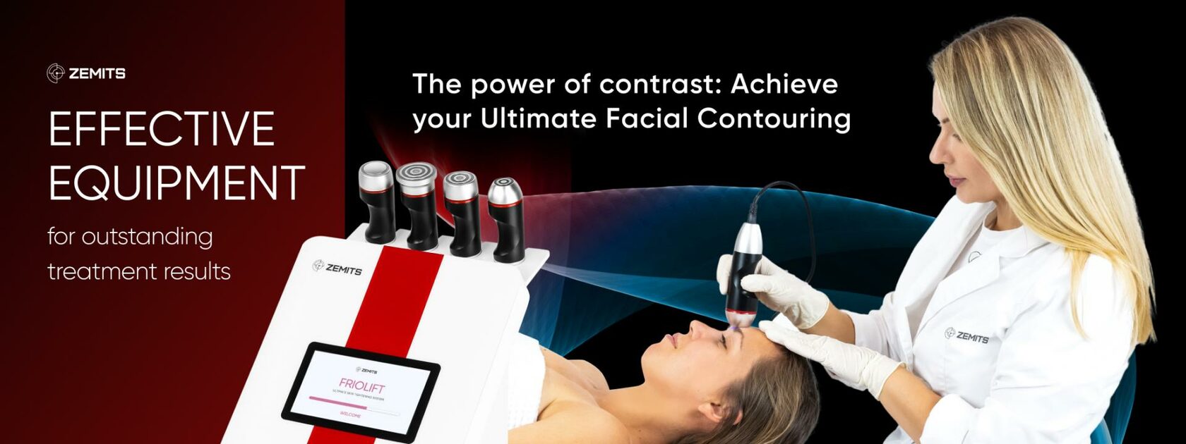 Zemits FrioLift CRYO RF Contrast Skin Rejuvenation System