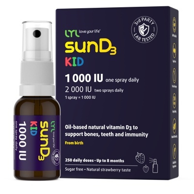 LYLsunD3 KID™ 1000 IU