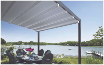 Пергола, система сонцезахисту