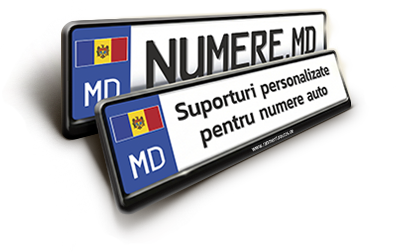 rama din material plastic pentru numere auto, suport