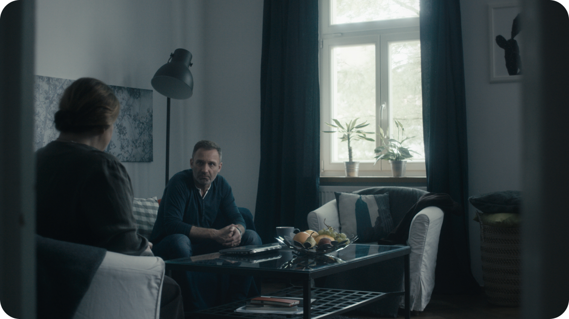 кадр з фільма "Дачка"