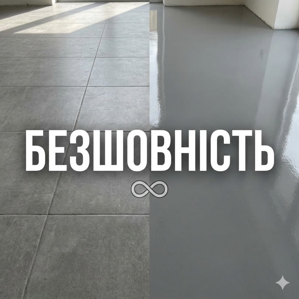 Монолітне безшовне епоксидне покриття