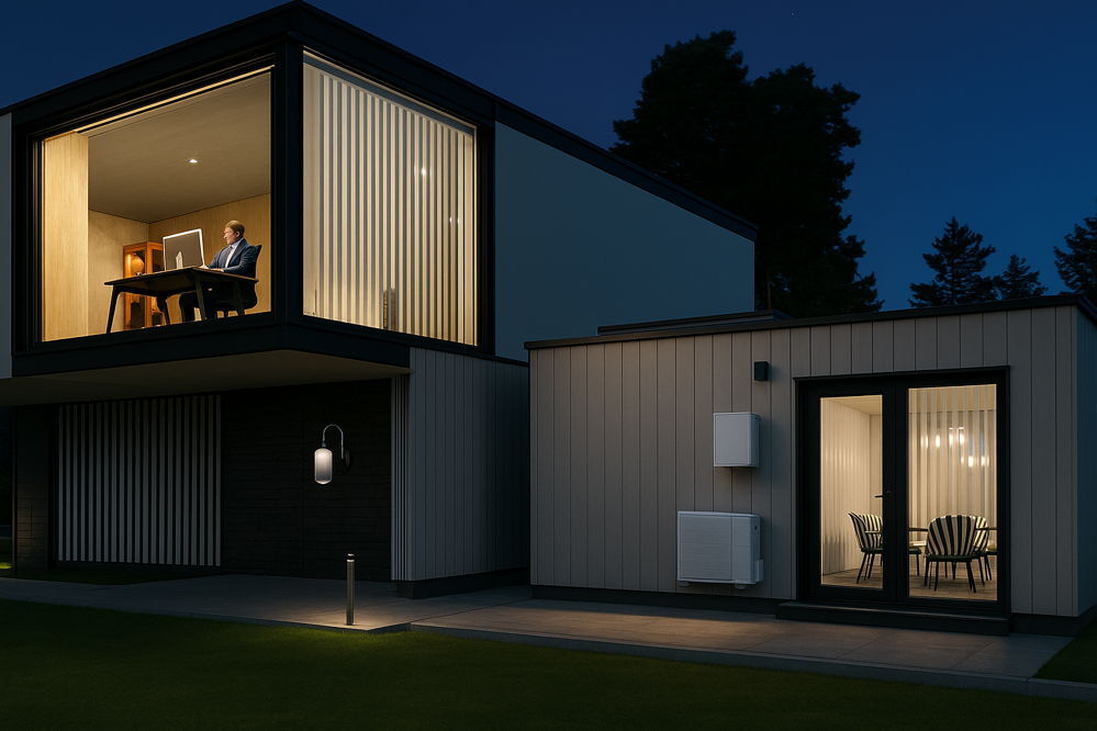 Sungrow Inverter Installed on Wall Demo Image