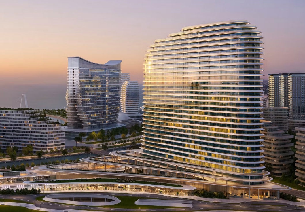 Luxury apartment building