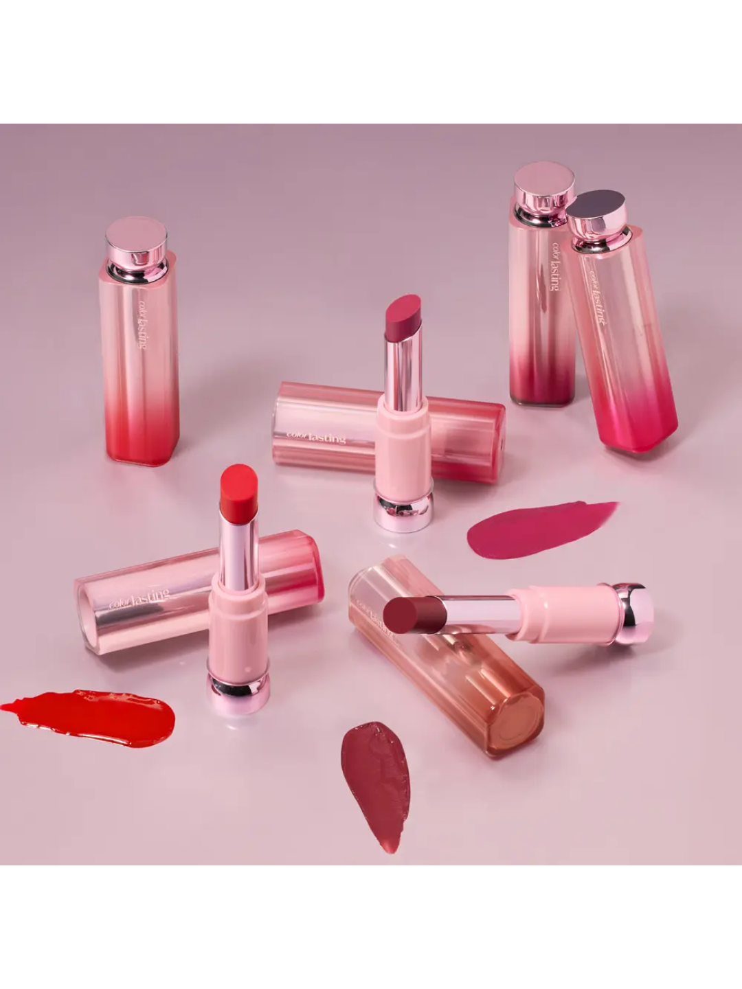 Стойкая сияющая помада Etude Color Lasting Glow Stick с глянцевым финишем