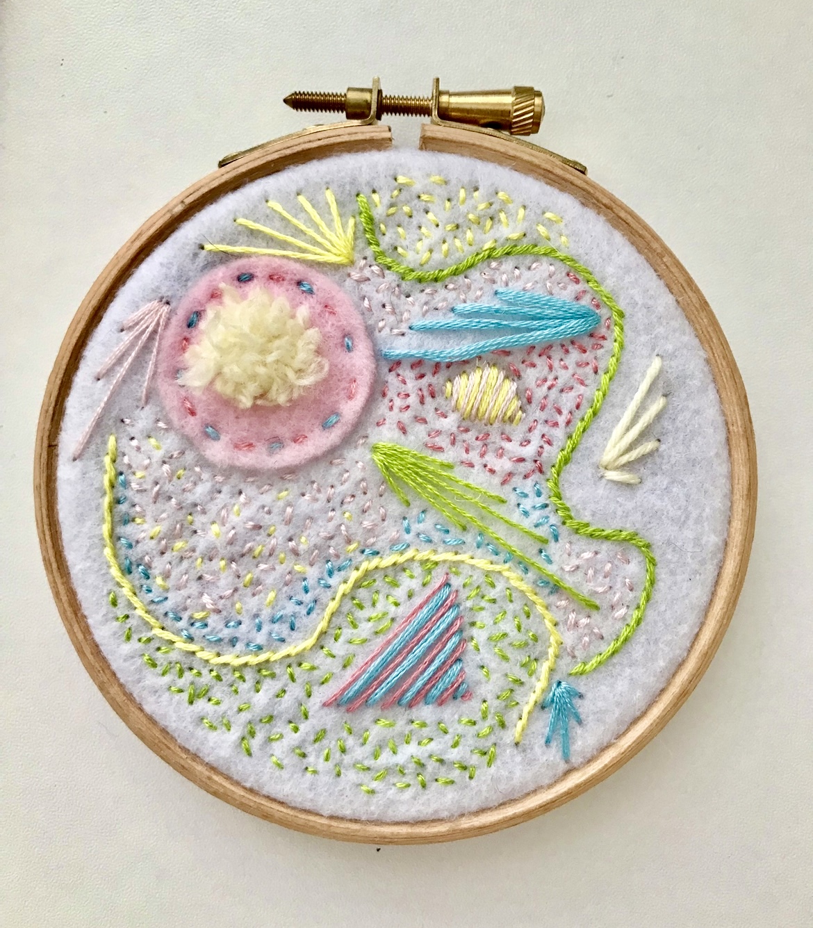 Abstract Embroidery