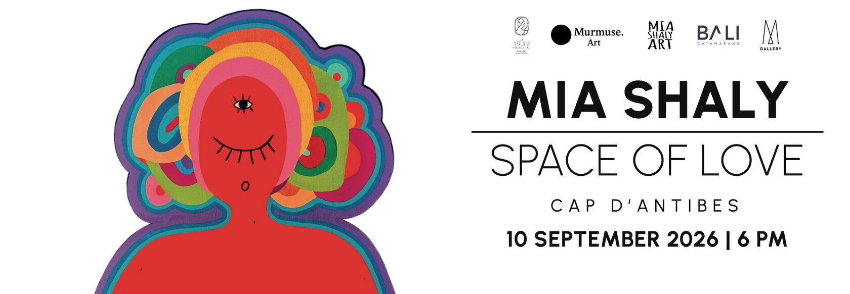MIA SHALY — SPACE OF LOVE, Cap d'Antibes, 10 September 2026