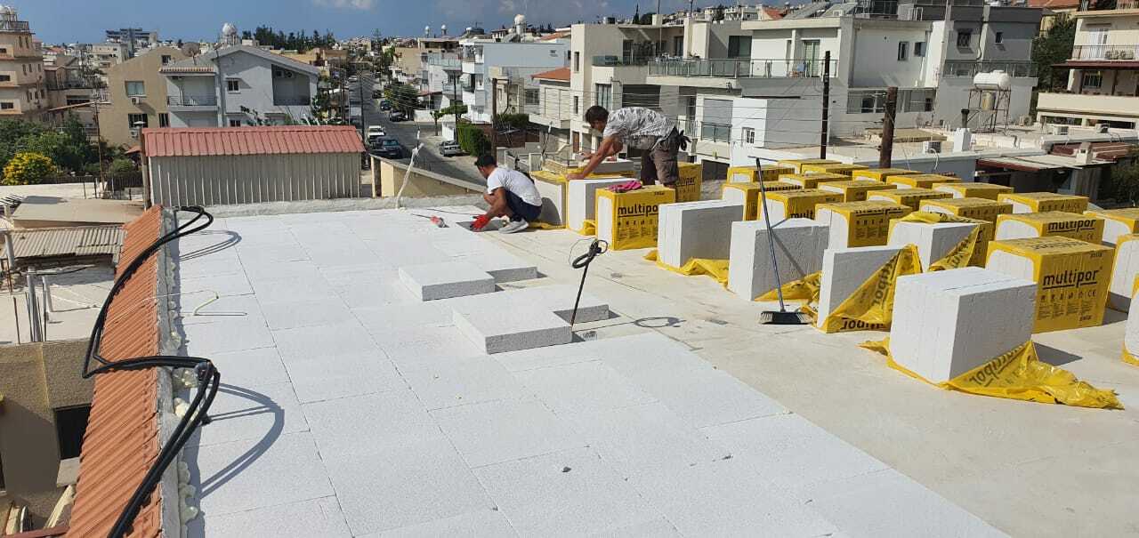 Flat roof insulation 1