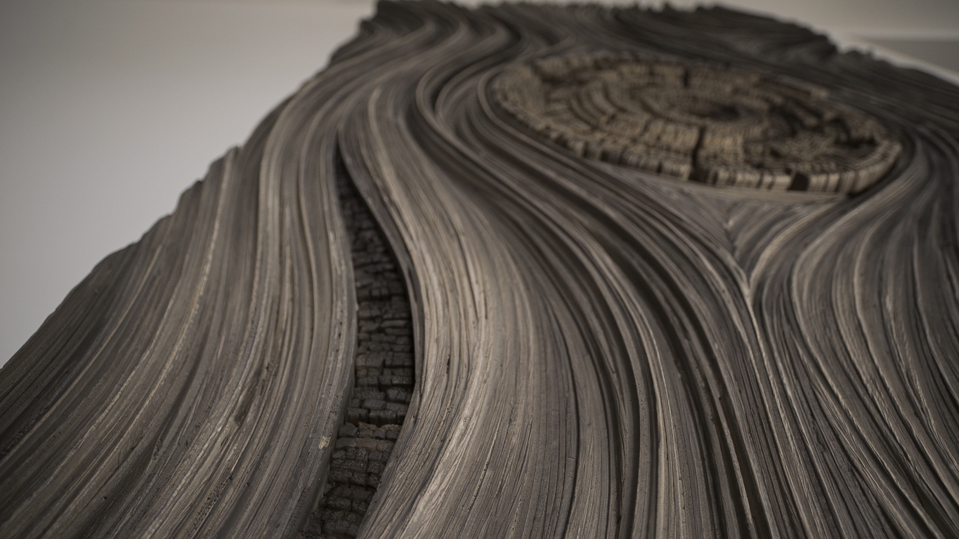 Mosaic Art Wood Wall Art In the Stream of the Tree by Tor Design