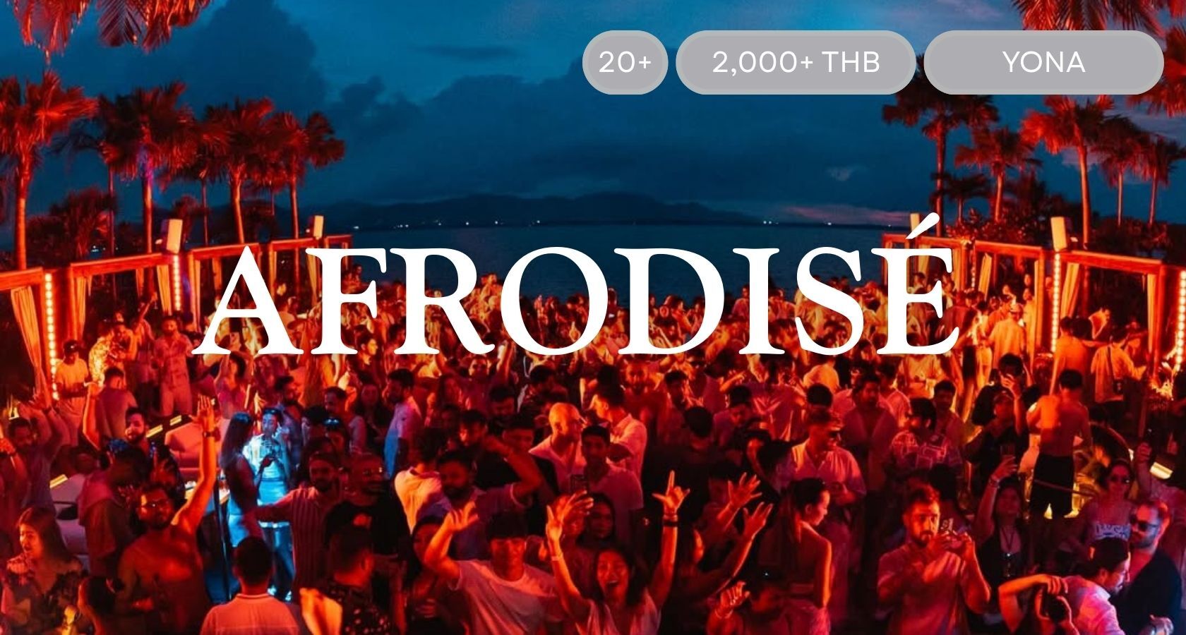 AFRODISE — мощные афро-ритмы, DJ Aaaron Sevilla и Jerry Bravo, фестиваль в Vona Beach Club Phuket, 15:00–23:00
