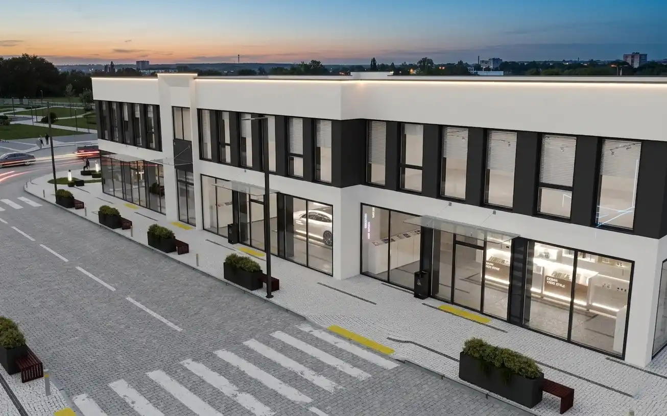 ARENA PASSAGE — фасад и входная группа