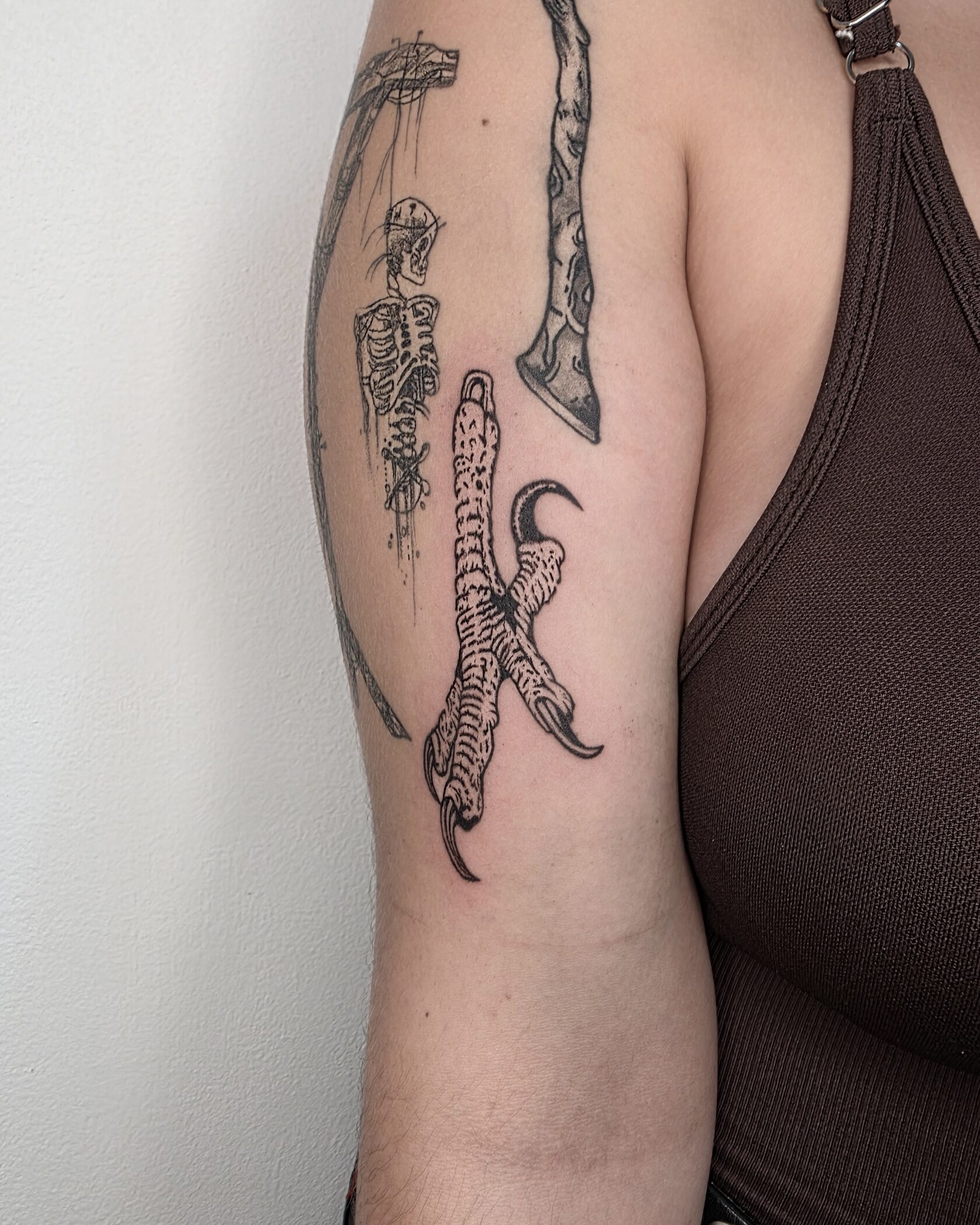 Работа ученика KAN TATTOO