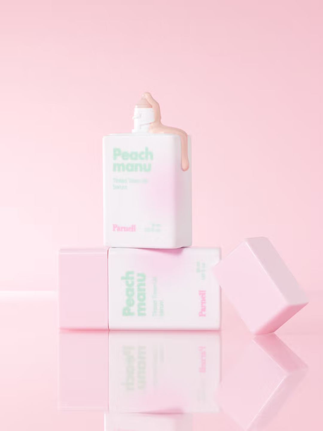 Тонирующая сыворотка Parnell Peach No-Manat Tinted Tone-Up Serum (30мл) — Корейское средство для сияния и ровного тона кожи.