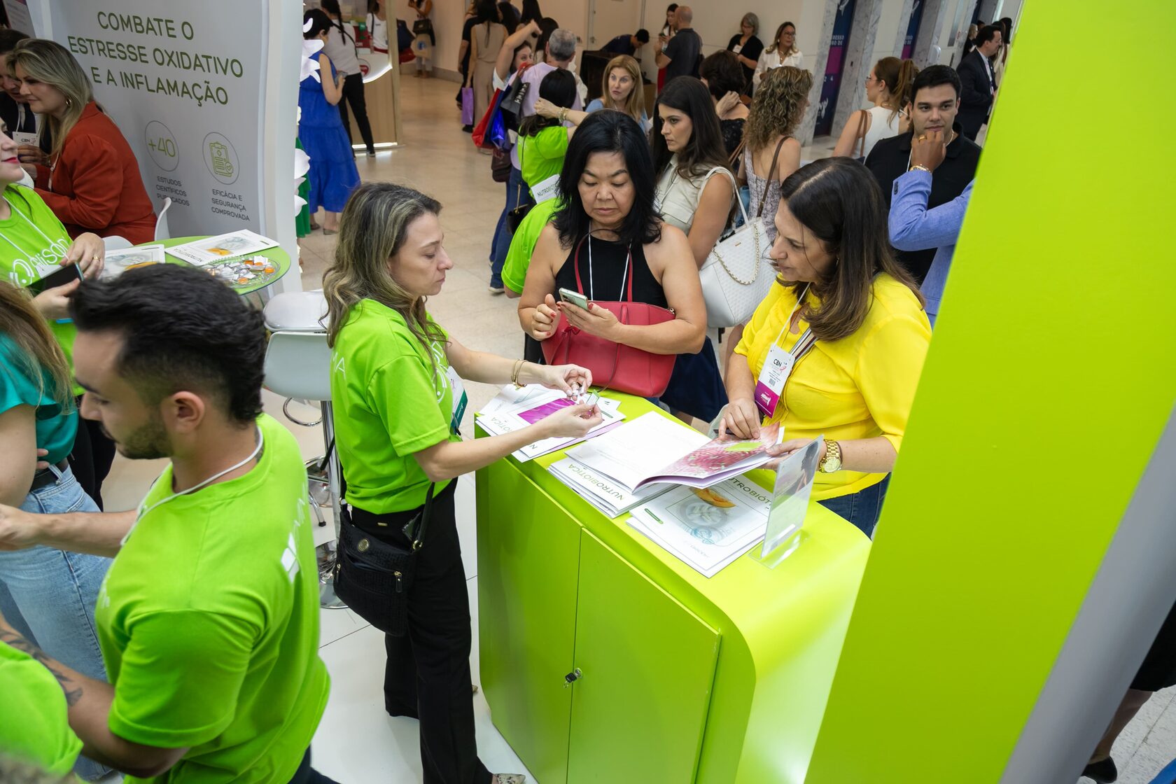 Imagem da LEMMA no evento do Congresso Brasileiro de Nutrologia junto com a Associação Brasileira de Nutrologia 