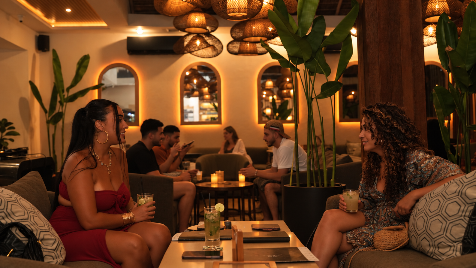 Eden Lounge Canggu ambiance