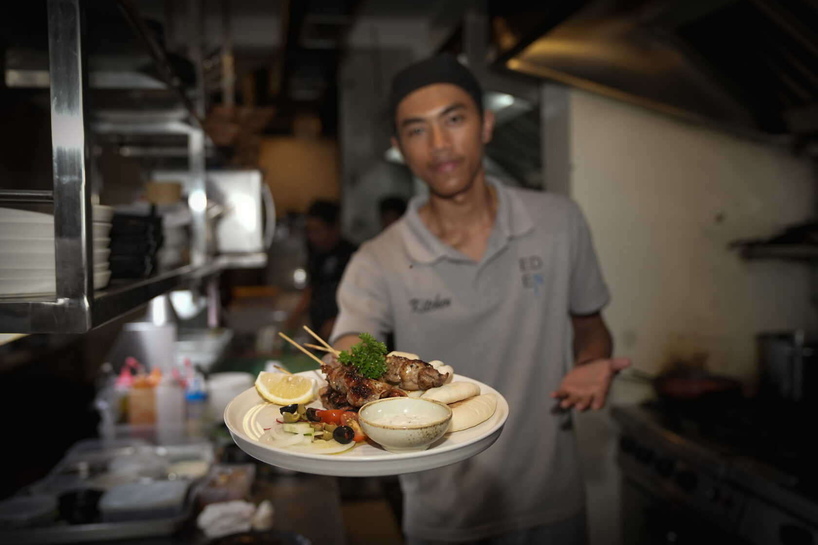 Asian fusion food menu