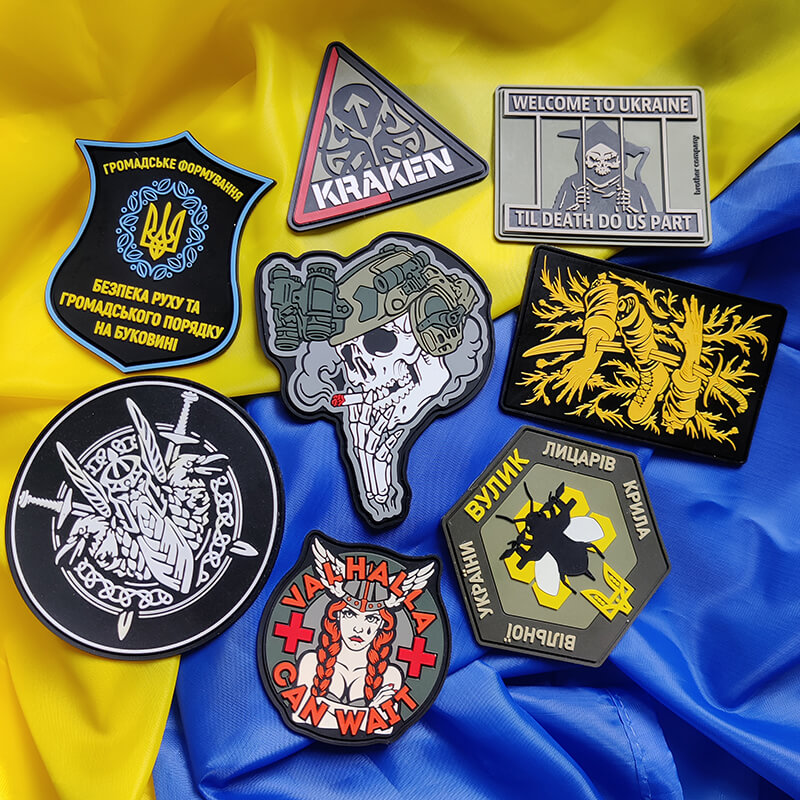 Гумові шеврони з Українською символікою | Шеврони на липучці велкро ...