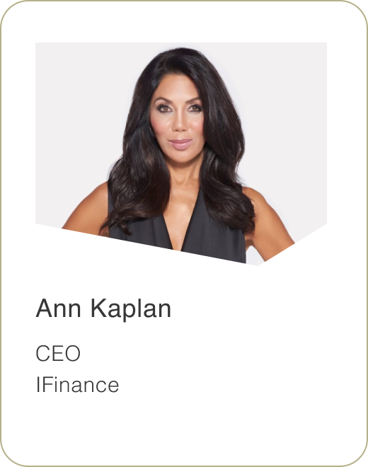 Ann Kaplan CEO IFinance
