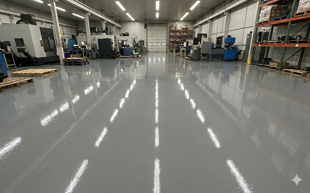 Промислова наливна підлога