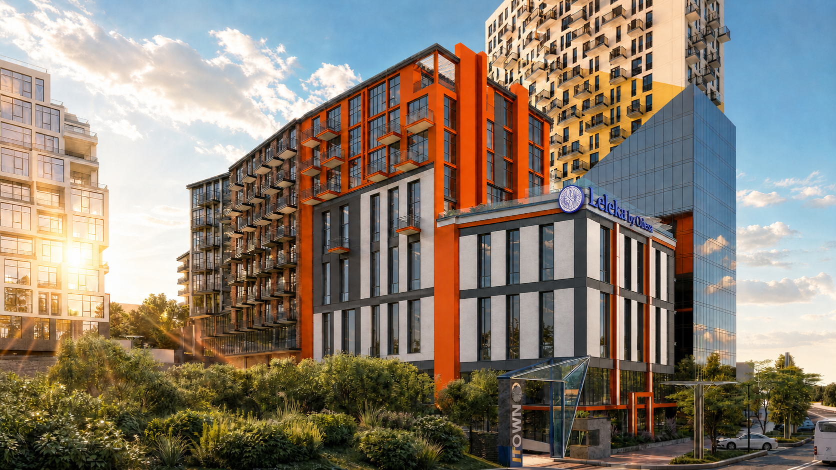 Six floors of Leleka by Odesa have been built
