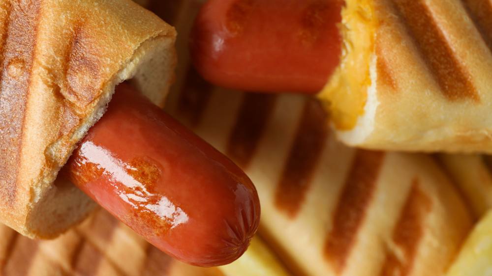 Сосиски GoGrill с этикеткой ЕС