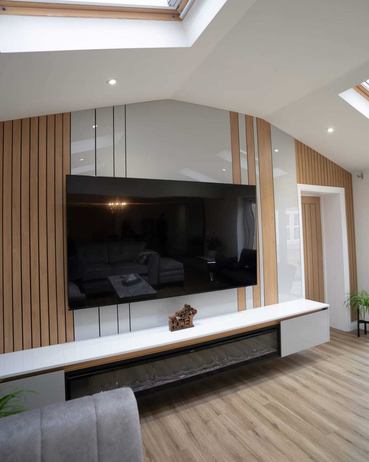 Contemporary Fitted Entertainment Centre