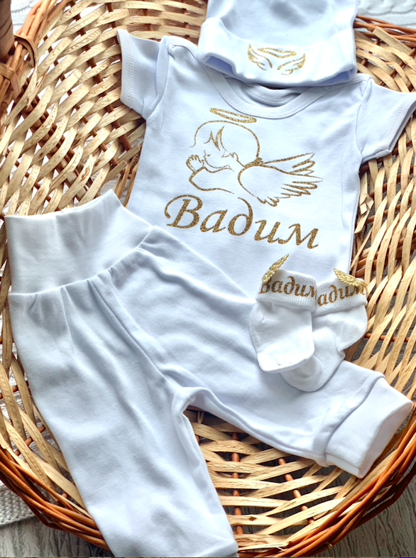 вишитий одяг для хрещення немовлят