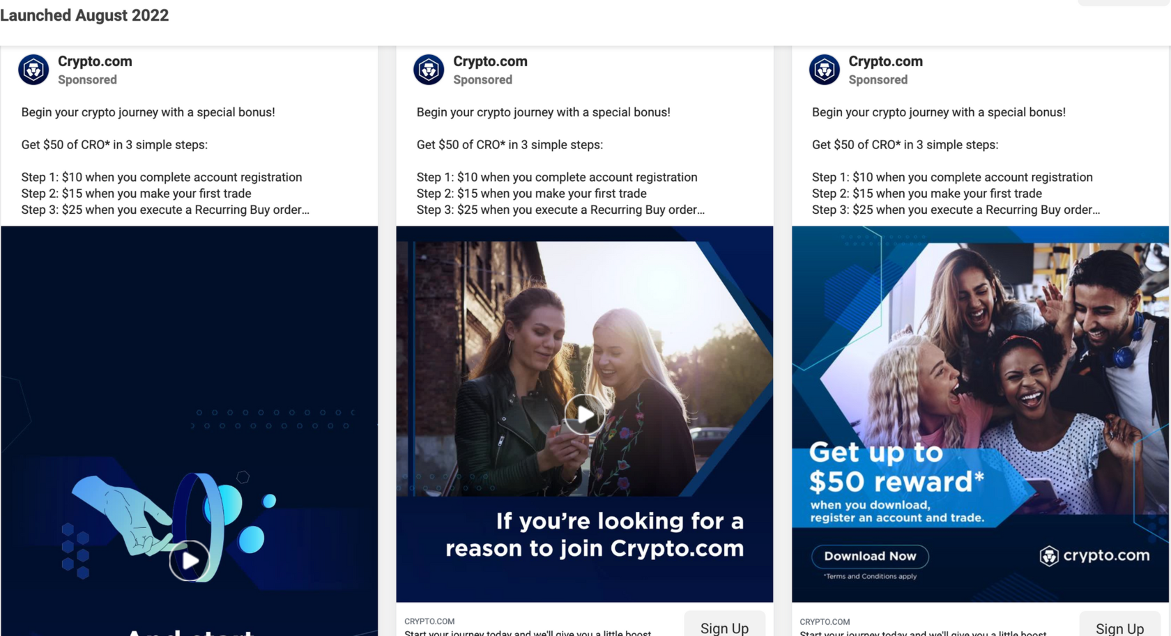 Crypto.com ads