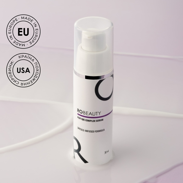 Peptide Complex Serum ROBEAUTY, пептидна сироватка зі спікулами, 30 мл