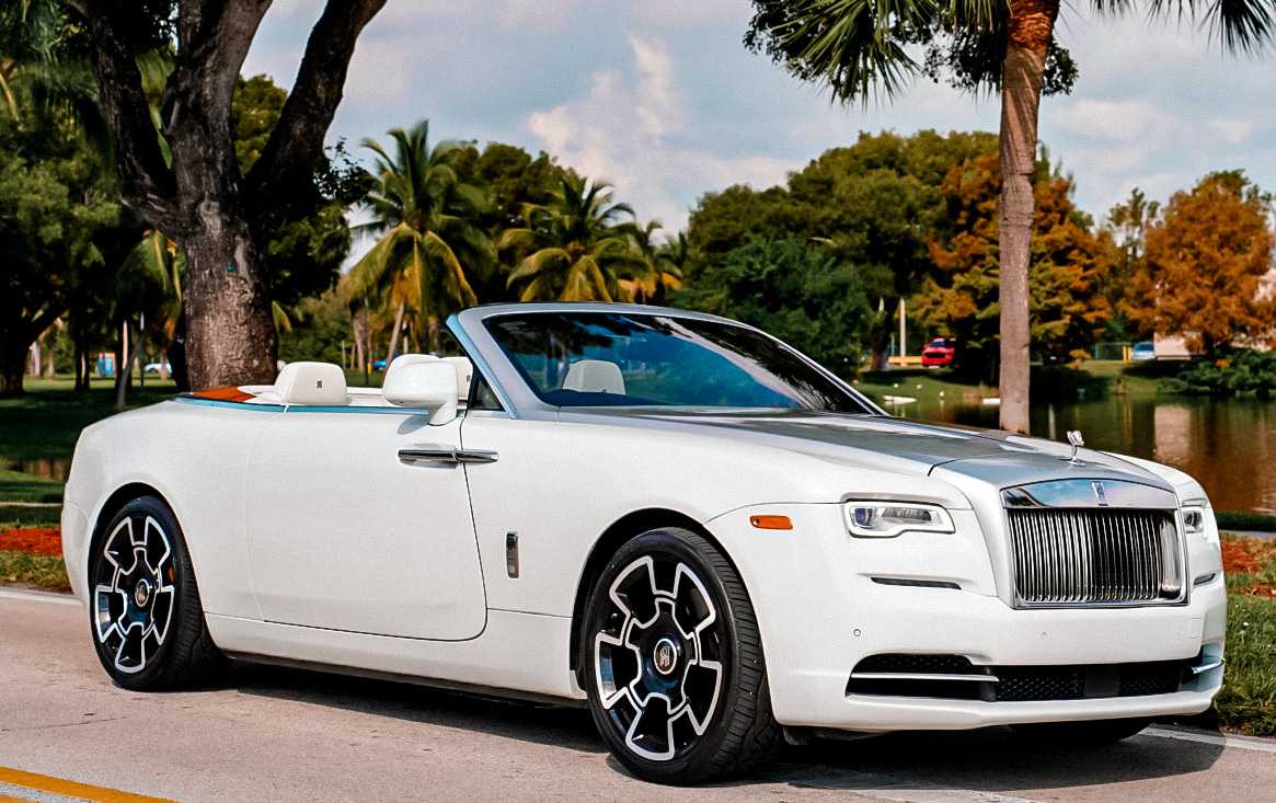 Rolls Royce Dawn White 2022