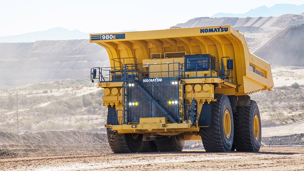 Komatsu 830E electric-drive mining haul truck — Komatsu 830E spare parts sourced by IWH from Turkey