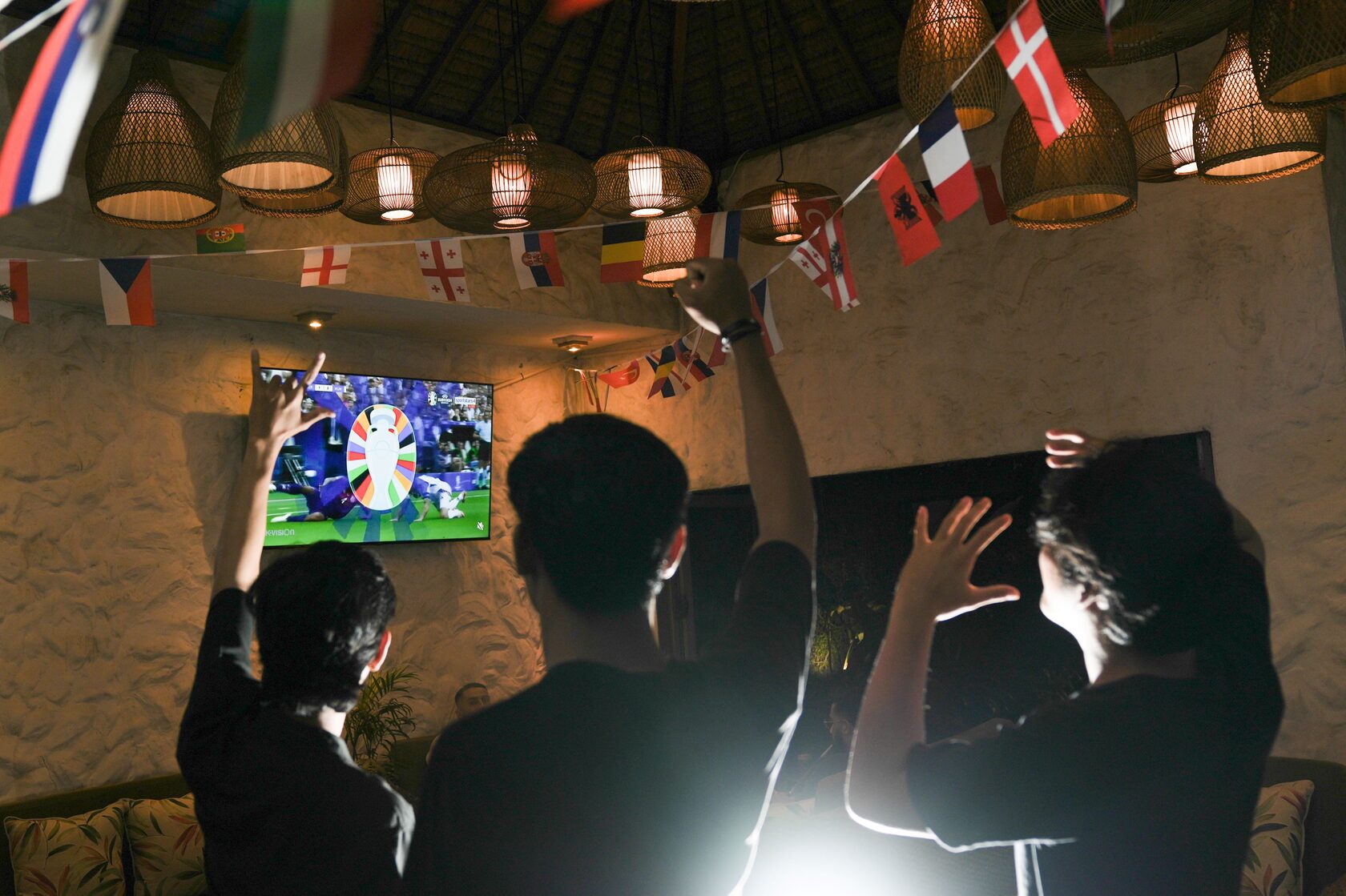 Watch football in Eden Seminyak