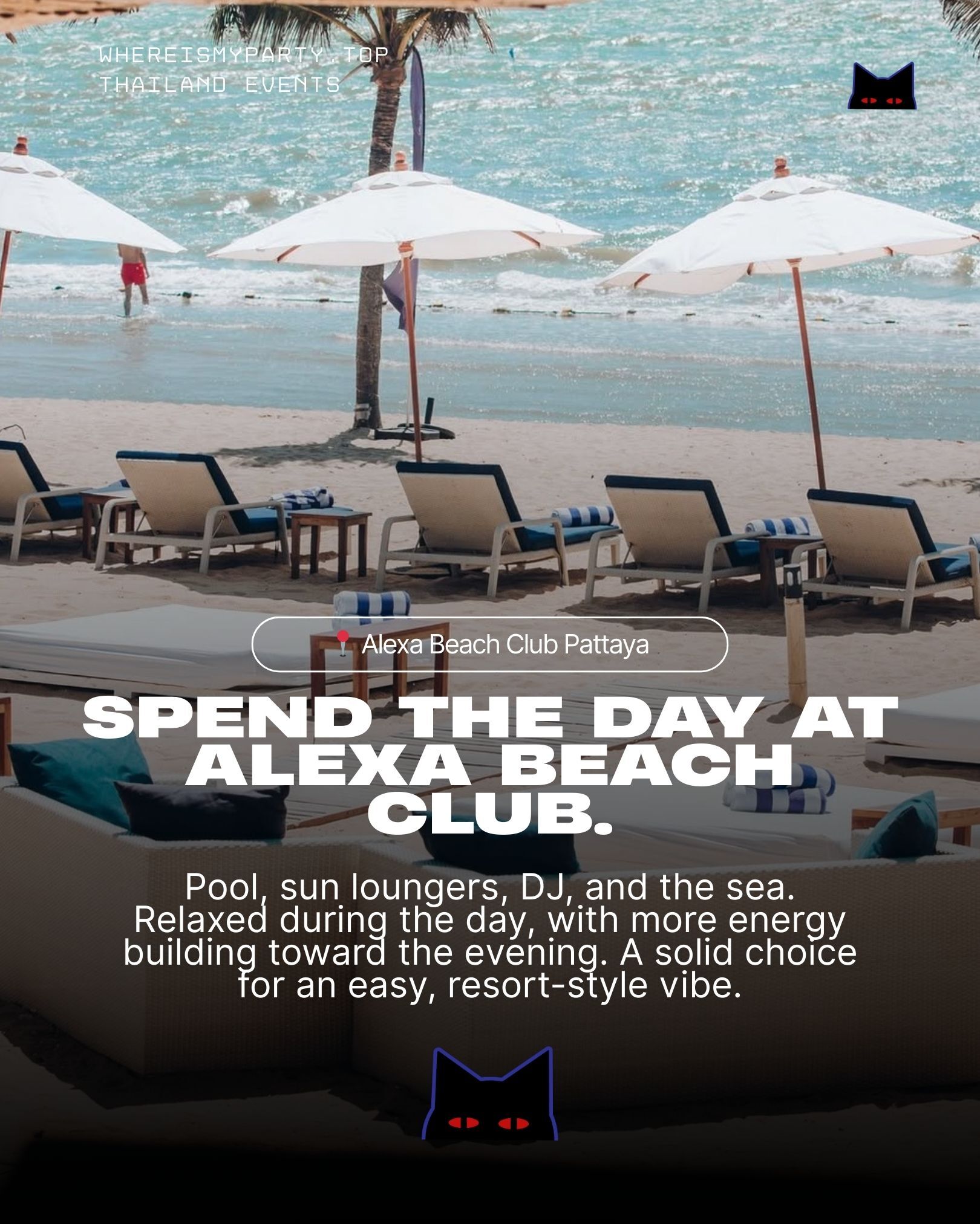 Alexa Beach Club in Pattaya