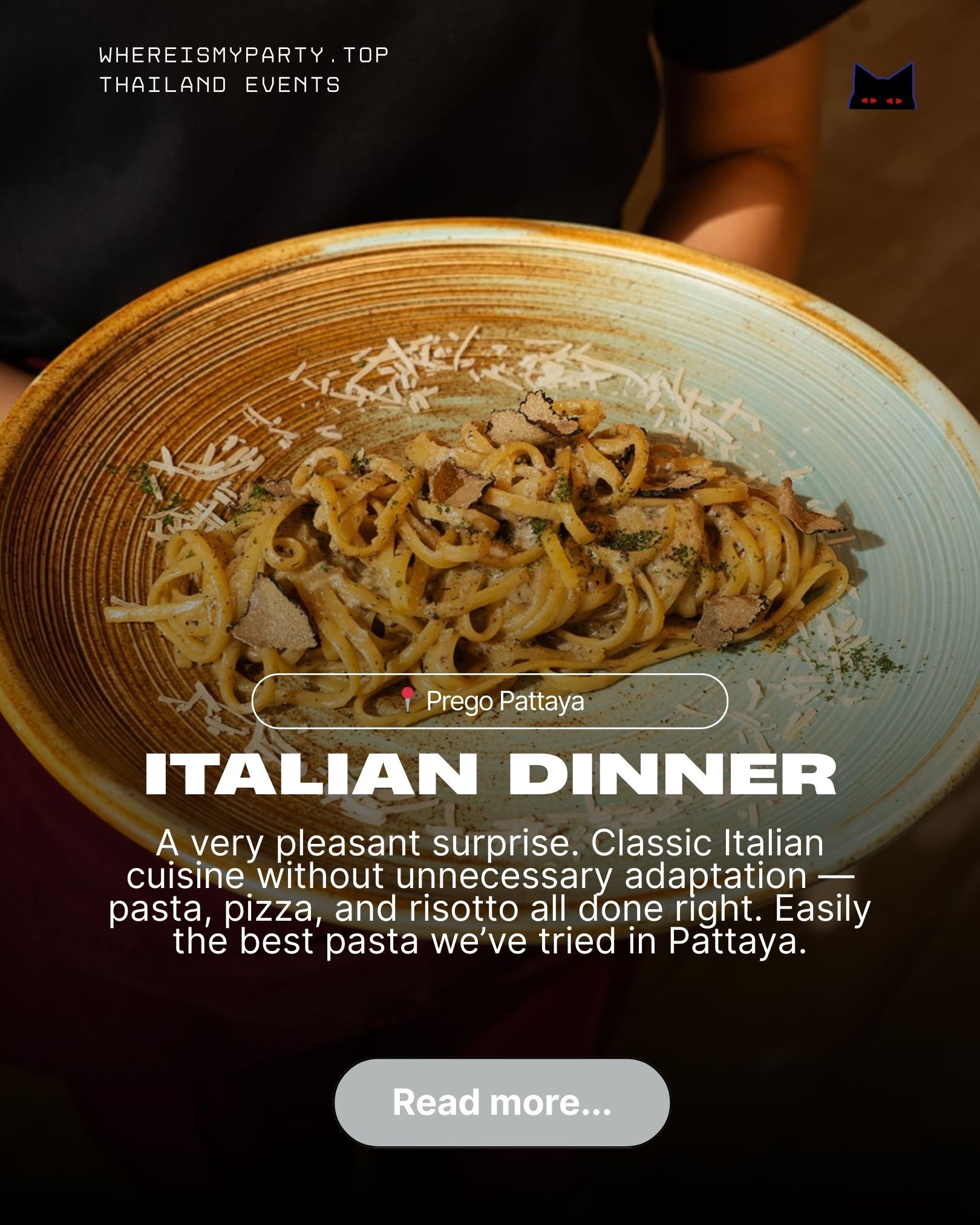 Prego Restaurant in Pattaya