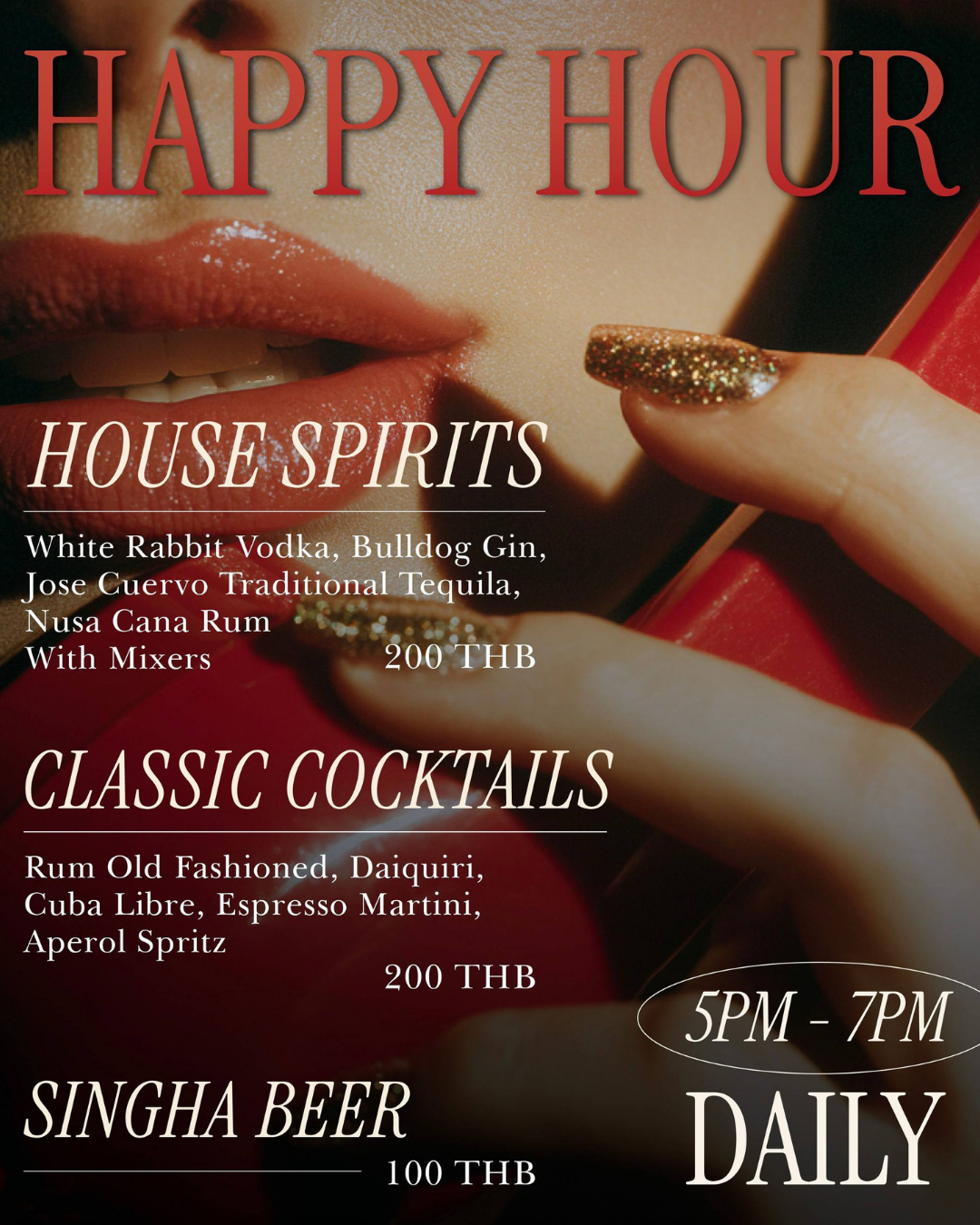 Free-flow Aperol — акция бара в Bang Tao, безлимитный Апероль по средам, 19:30–20:30