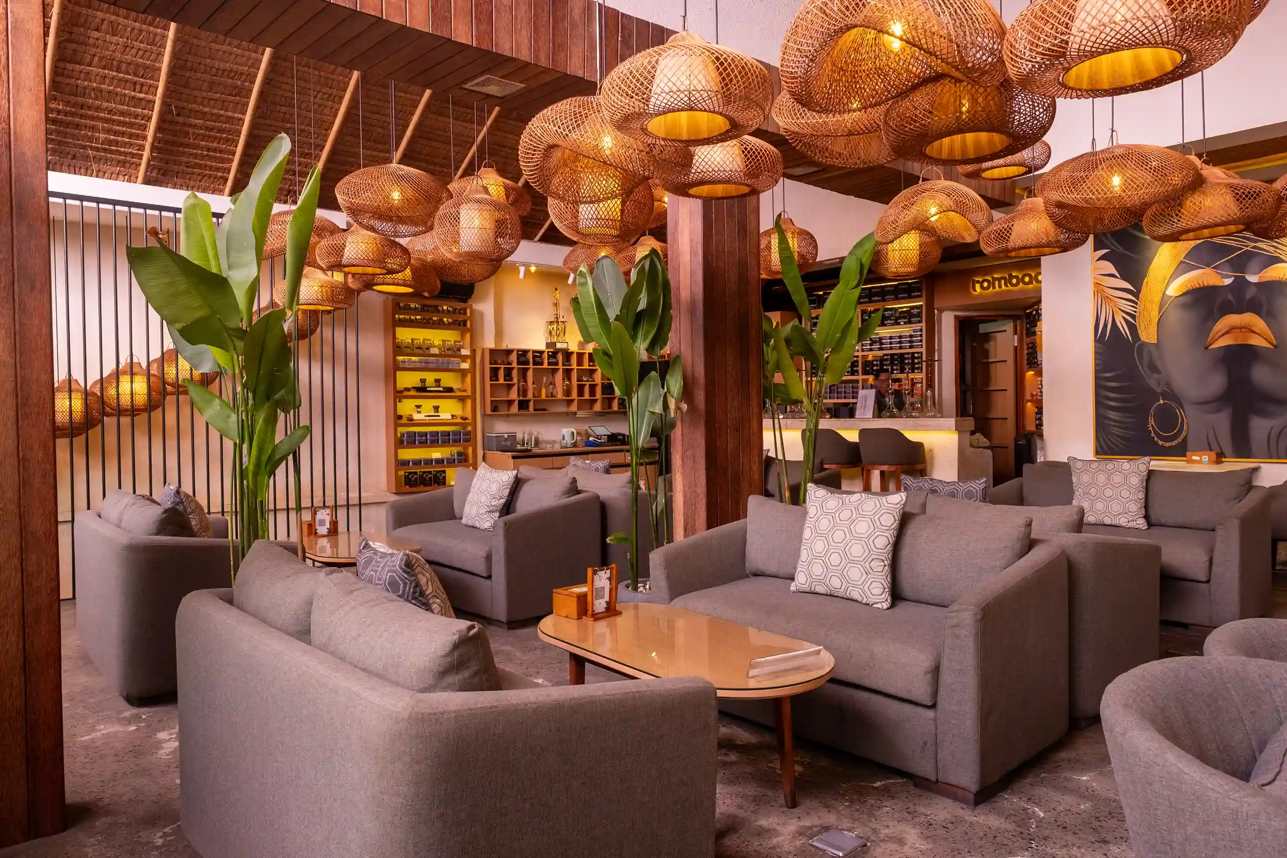 Eden Lounge Canggu interior