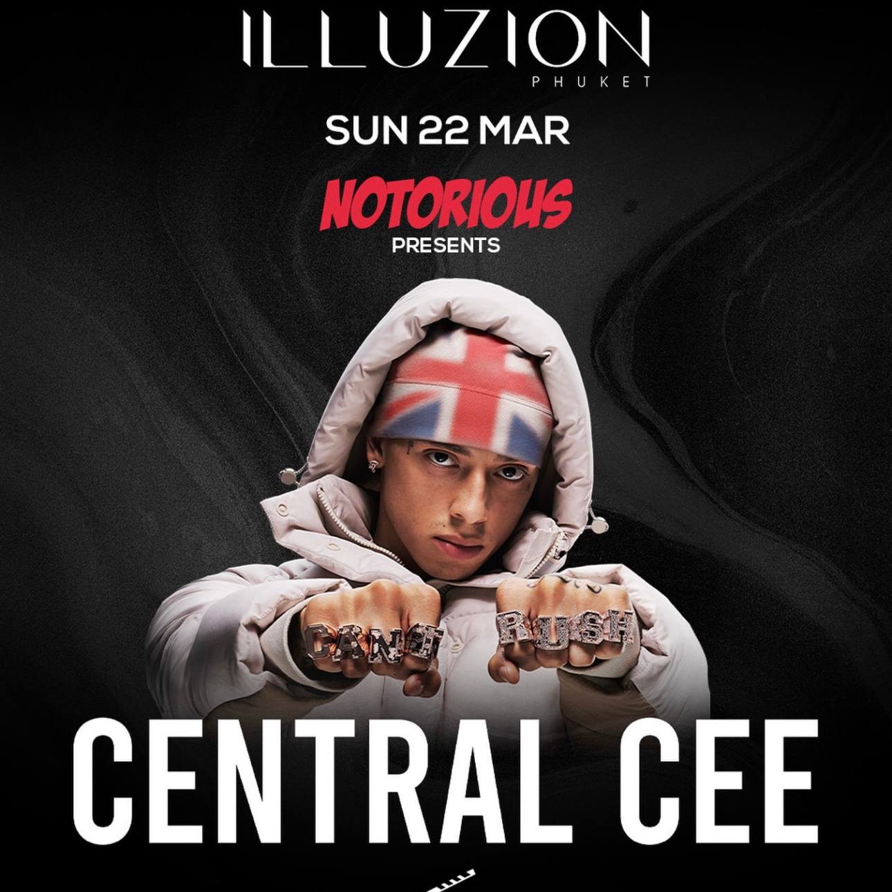 Топ ивент на Пхукете - Central Cee 22 марта в ILLUZION club
