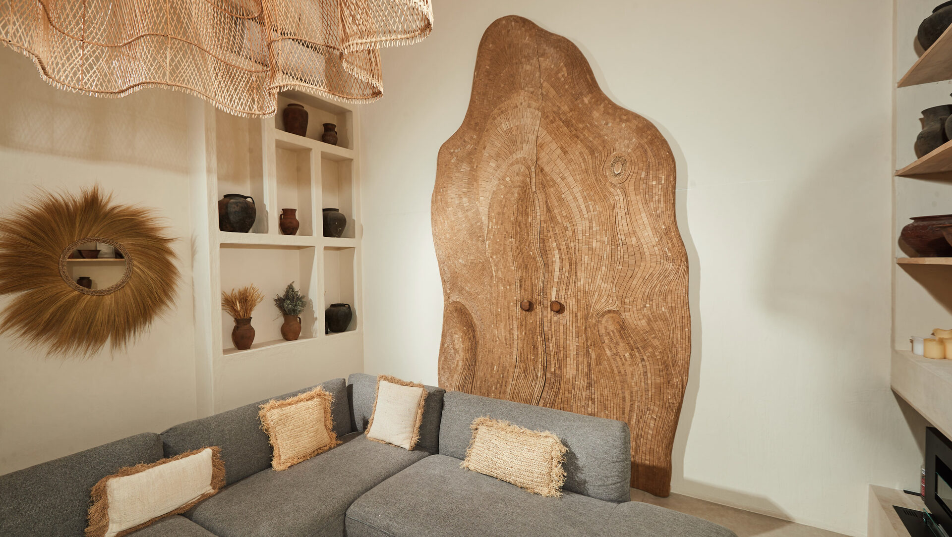 Wood Wall Decor by Tor Design - Nature Influence work: Rays of the three