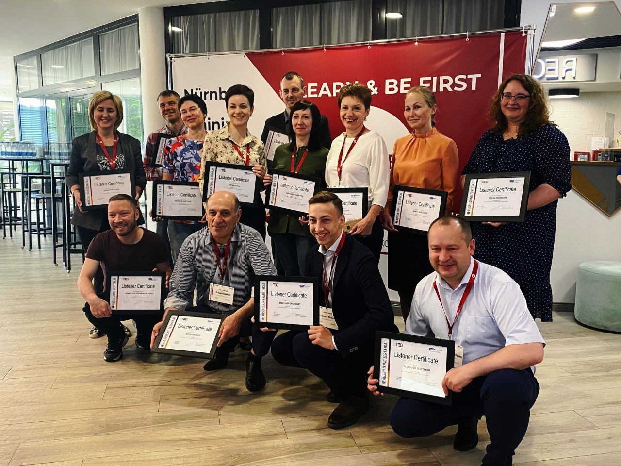 Obtaining a certificate of completion of training GMP+