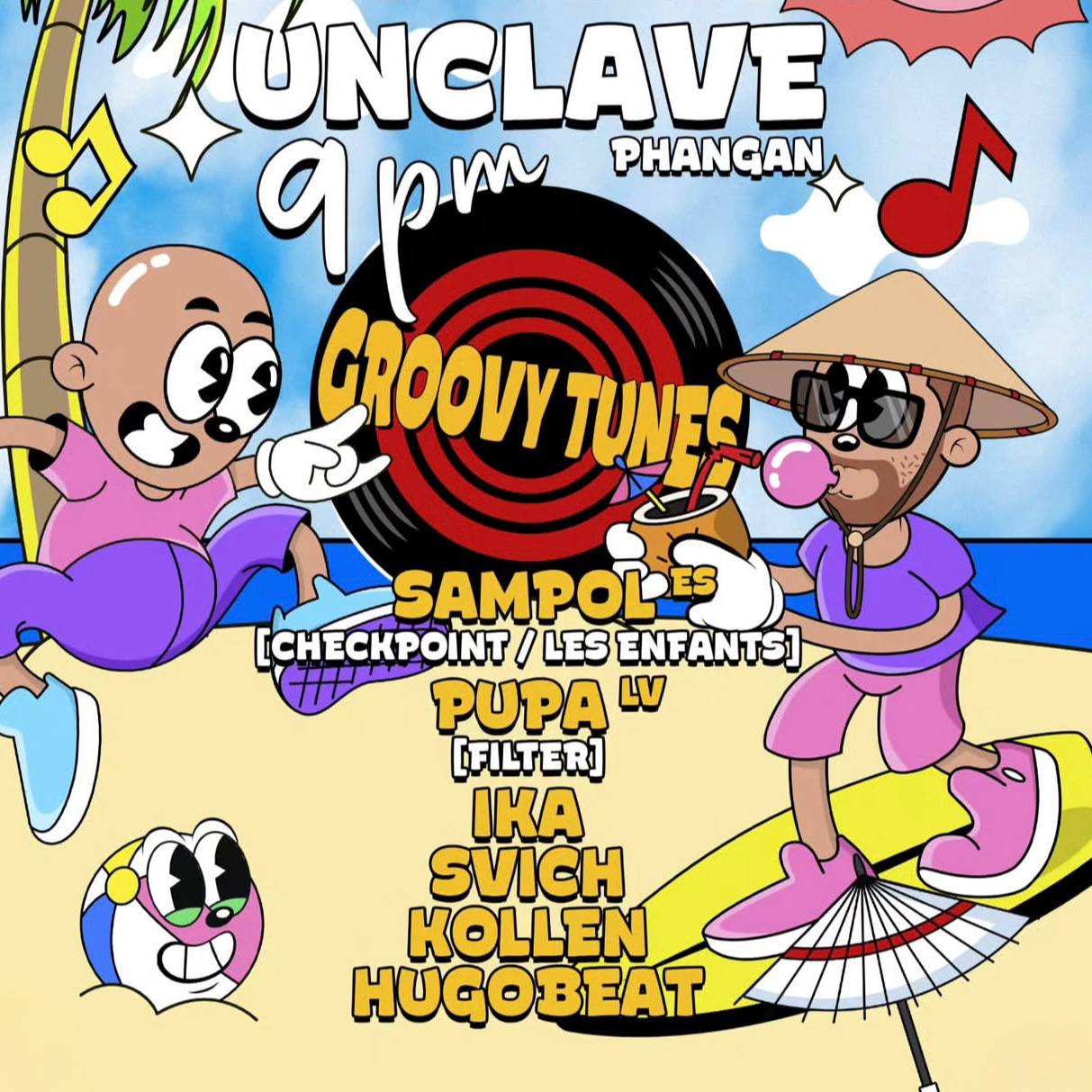 фото unclave ночного клуба на Пхангане