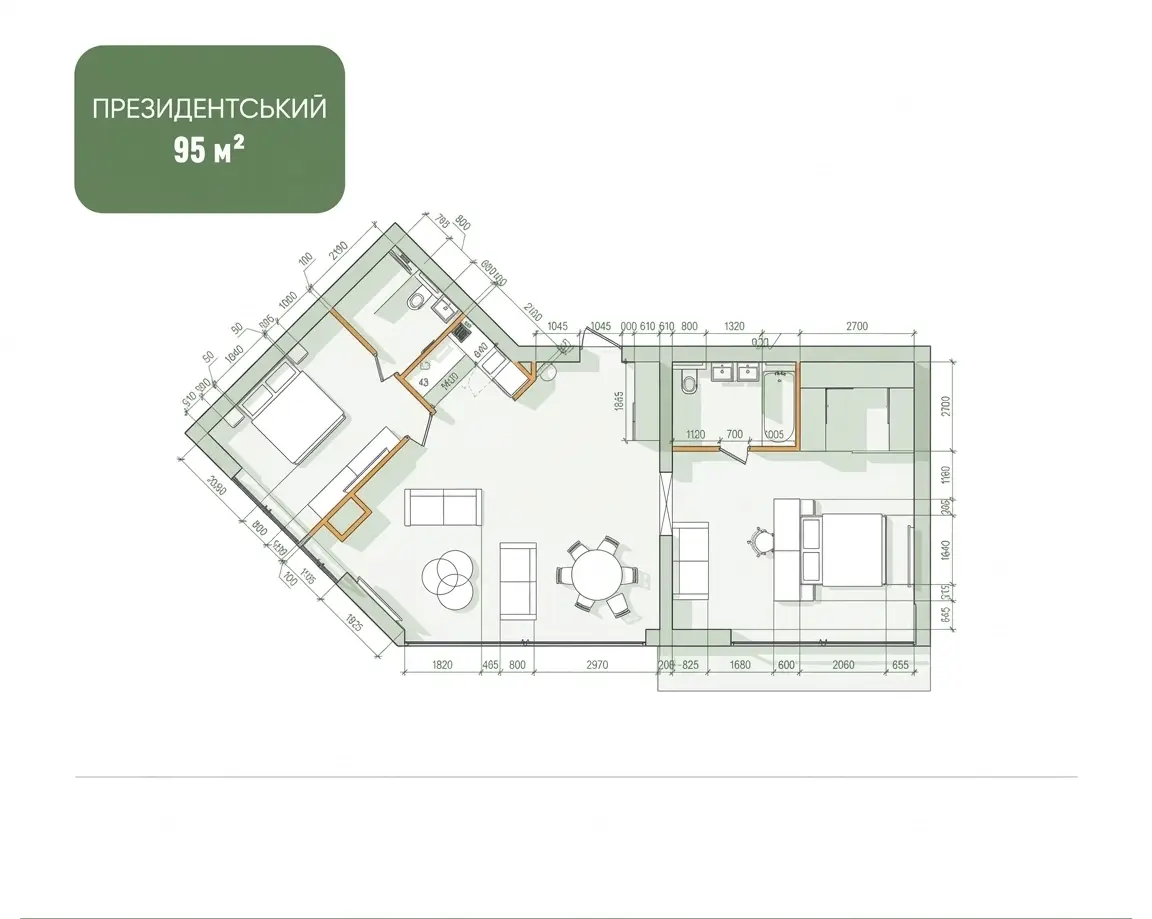 Планування Президентський WOL GREEN