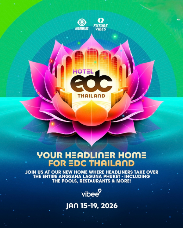 EDC Festival Phuket — масштабный музыкальный фестиваль, 15-19 января 2026