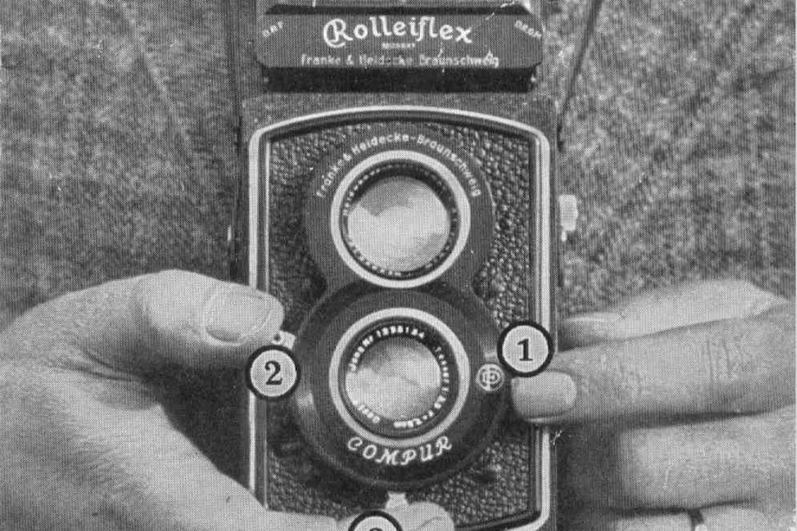 ローライスタンダード カールツァイス テッサー3.5f7.5 Rolleiflex