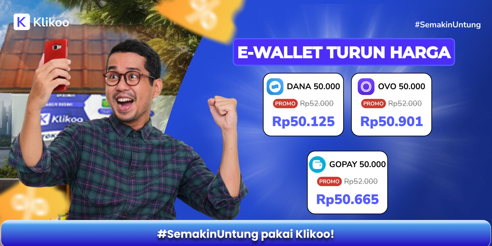 E-Wallet Turun Harga