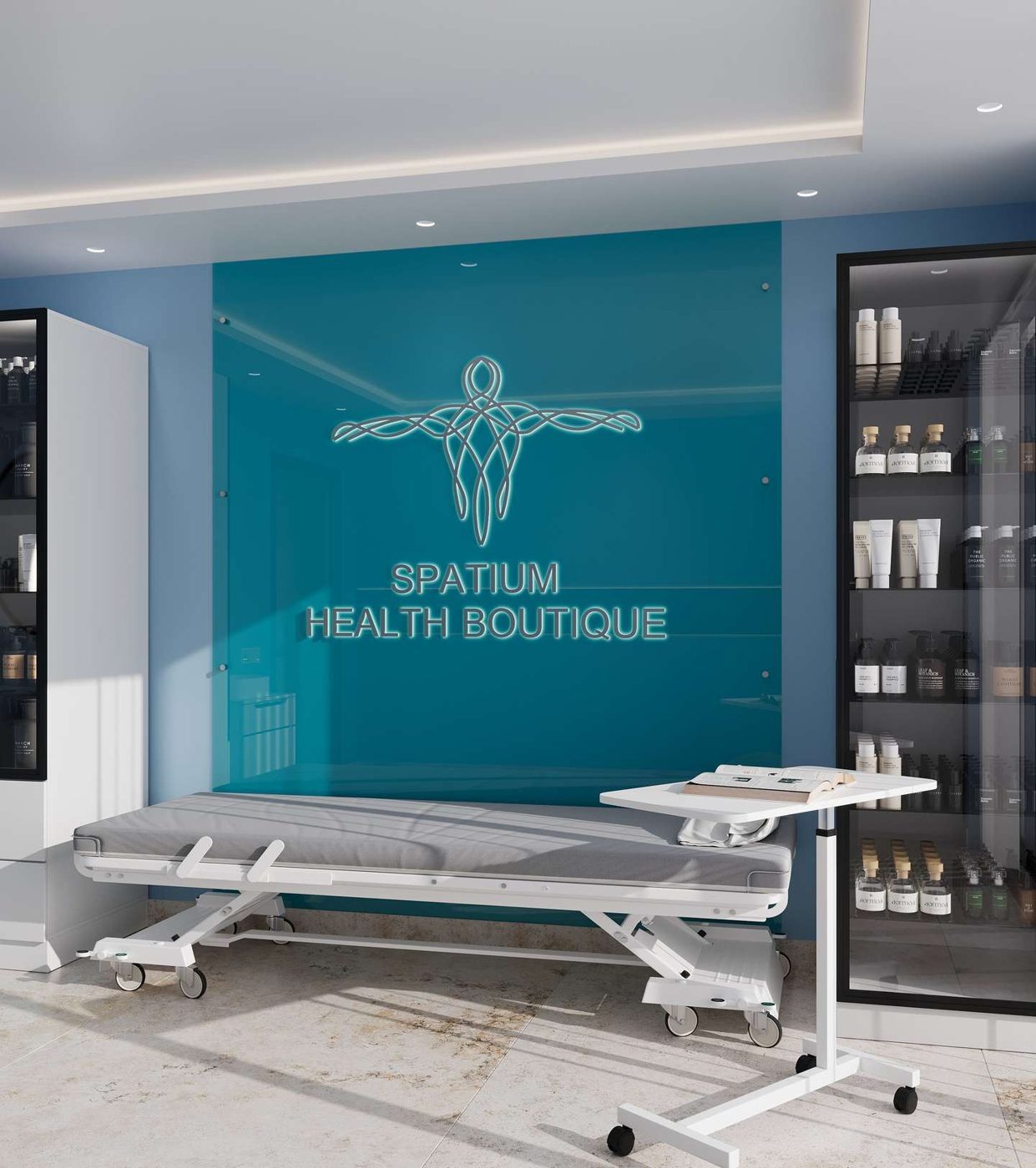 Візуалізація процедурного кабінету SPATIUM Health Boutique