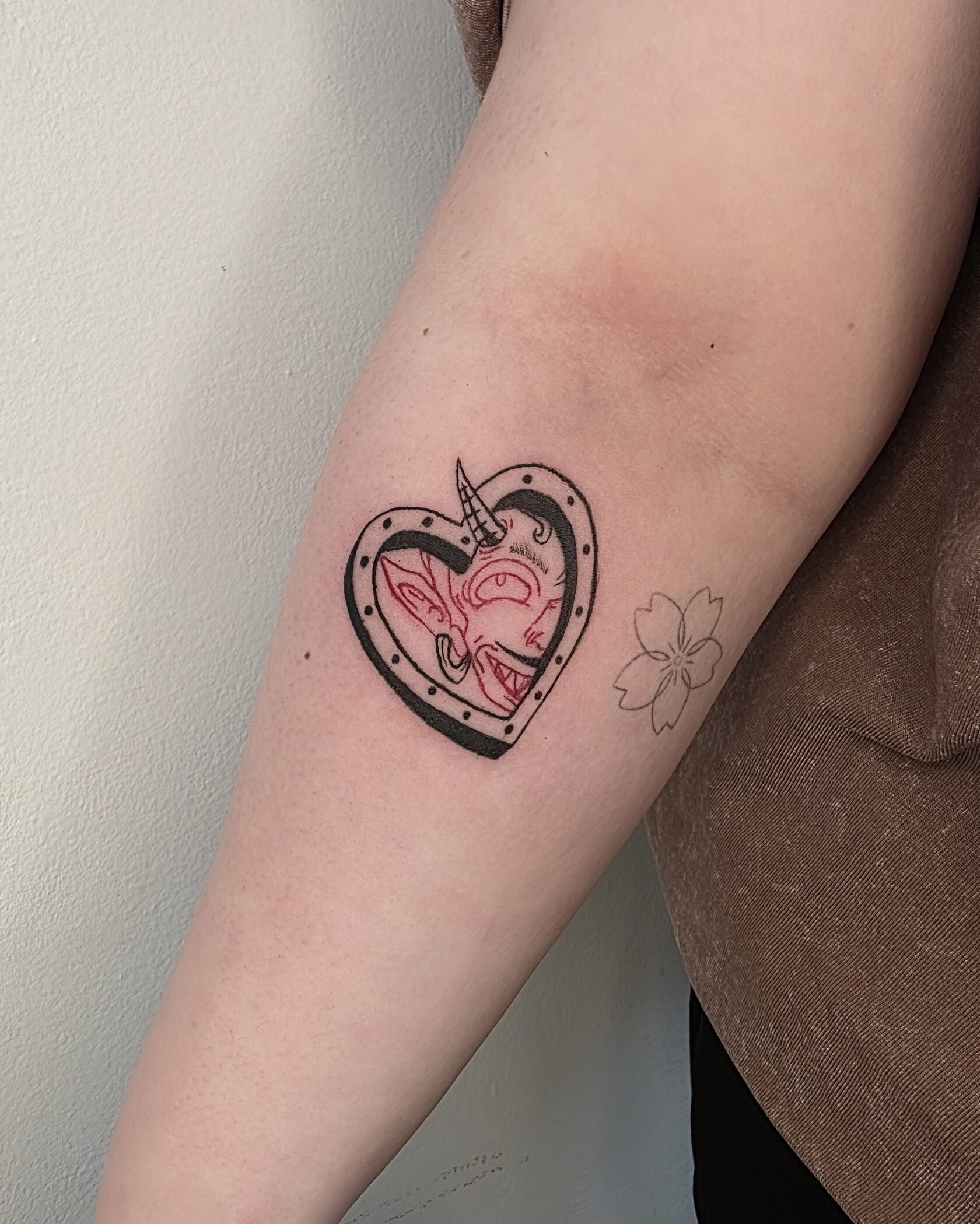 Работа ученика KAN TATTOO